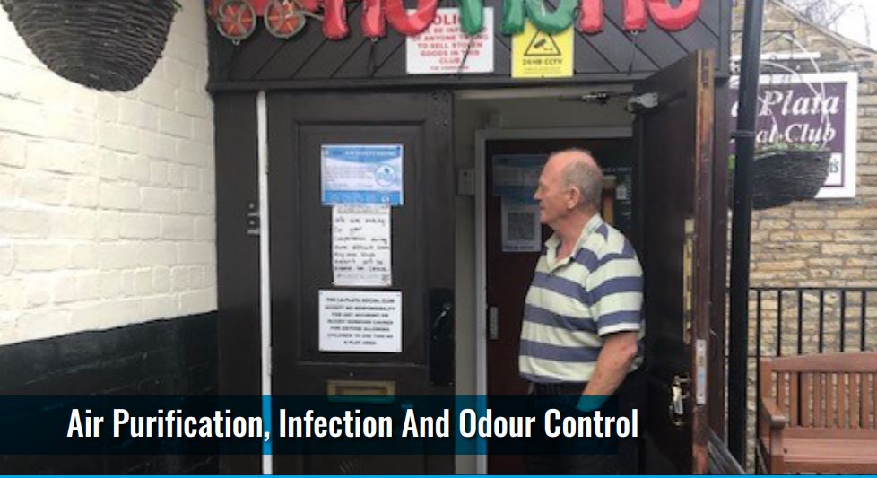 La Plata Social Club Gain A 5 Star Air Quality Rating By Installing Covid Purification and Sanitisation Units For Their Members